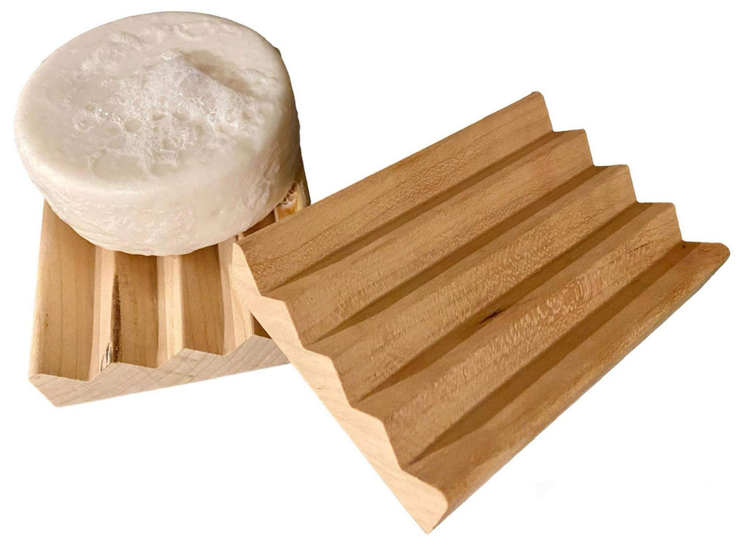 Natural Wood Soap Dish